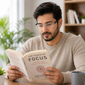 Lightweight Full-Frame Reading Glasses (+1.0 to +3.5)