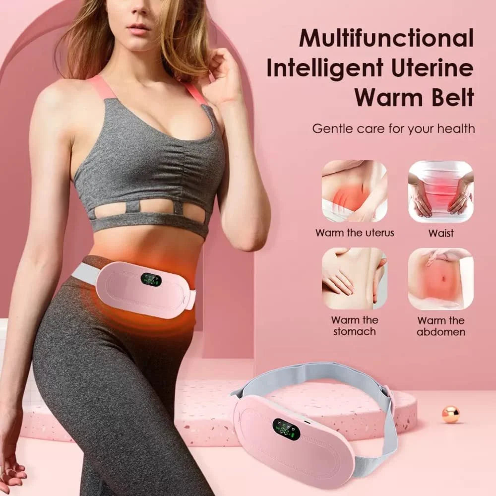 Rechargeable Cordless Heating Pad for Menstrual Comfort